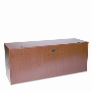 Basyx by HON Credenza Shell Bourbon Cherry Frame/Top
