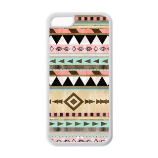 cheap iphone 5c Plastic and TPU case with Aztec Tribal pattern Back Case Cell Phones & Accessories