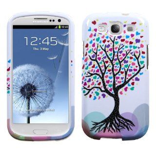 MYBAT SAMSIIIHPCIM682NP Compact and Durable Protective Cover for Samsung Galaxy S3   1 Pack   Retail Packaging   Love Tree Cell Phones & Accessories