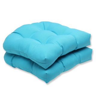 Pillow Perfect Veranda Wicker Seat Cushion (Set of 2)
