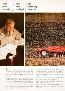 1966 Ad International Harvester Disk Harrow Farmall 706 Tractor Farm Agriculture   Original Print Ad   Farmall Products