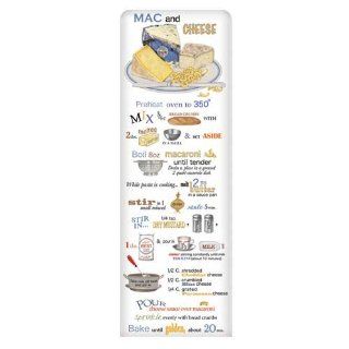 Mac & Cheese Recipe Towel   Dish Towels