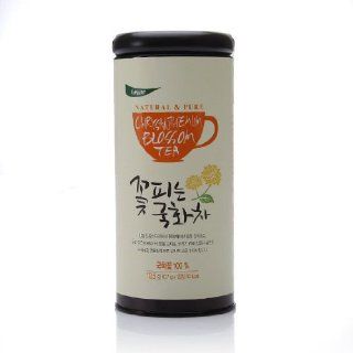 [HEALTH TEA] Korea Food Chrysanthemum Blossom Tea 0.7g x 15T 꽃피는 국화차  Green Teas  Grocery & Gourmet Food