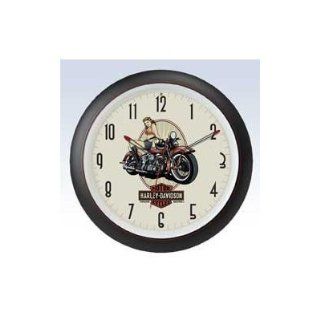 Harley Davidson Licensed Pin up Girl Motorcycle Wall Clock  