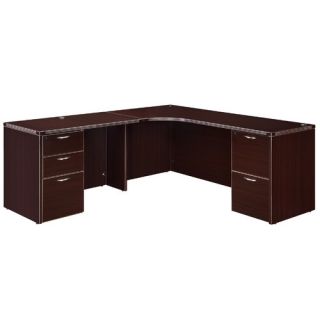 DMI Office Furniture Fairplex Corner Desk with 5 Drawers