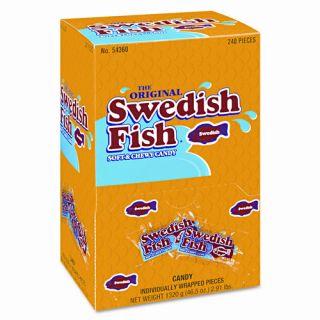 Swedish Fish Grab And Go Candy Snacks (240 Pieces/Box)