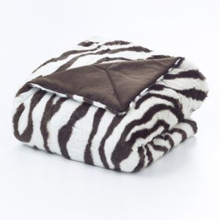 Vue Zebra Polyester Throw Blanket