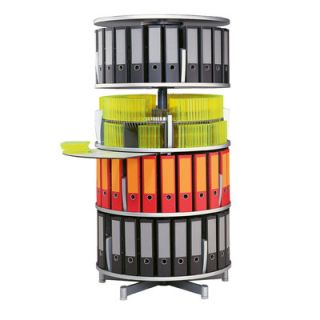 Empire Office Solutions Deluxe 32 4 Tier Rotary Binder Storage