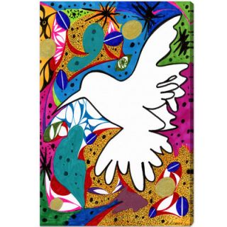 Oliver Gal Hummingbird of Peace Canvas Art