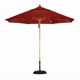 California Umbrella 9 Deluxe Hardwood Market Umbrella