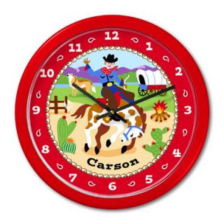 Olive Kids Ride em Personalized Clock