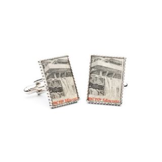 Penny Black 40 Frank Lloyd Wright Falling Water Stamp Cufflinks