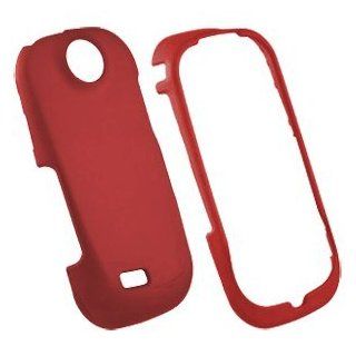 BSS   Samsung SCH R710 Suede Snap On Protective Cover, Red 