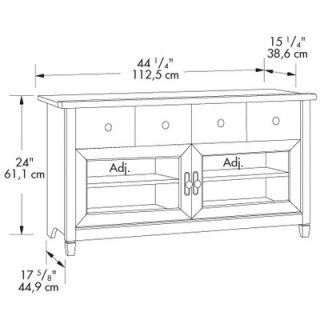 Sauder Edge Water 44 TV Stand