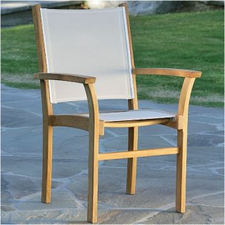 Kingsley Bate St.Tropez Stacking Dining Arm Chair