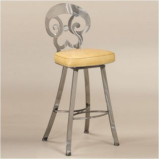 Johnston Casuals High Rise Backless Contemporary Swivel Barstool