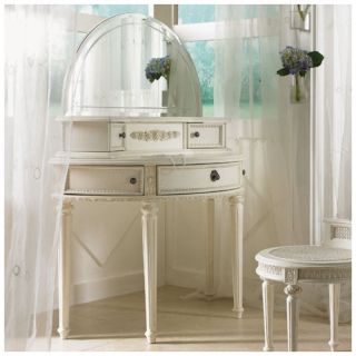 Emmas Treasures Small Bedroom Vanity with Mirror