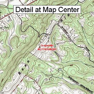 USGS Topographic Quadrangle Map   Graysville, Tennessee (Folded/Waterproof)  Outdoor Recreation Topographic Maps  Sports & Outdoors