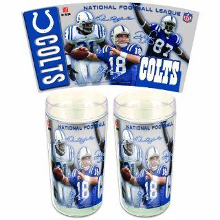 Indianapolis Colts 24oz Tumblers (2 Pack)  Sports & Outdoors