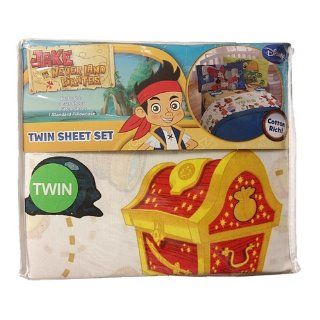 Disney Jake and the Never Land Pirates Twin Sheet Set   Pillowcase And Sheet Sets
