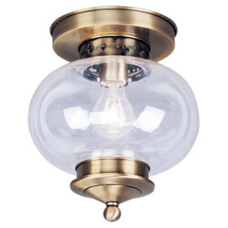 Livex Lighting Harbor Semi Flush Mount