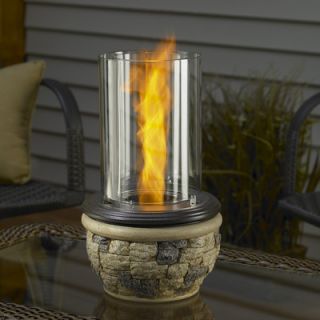 The Outdoor GreatRoom Company Ledgestone Tabletop Gel Fuel Fireplace