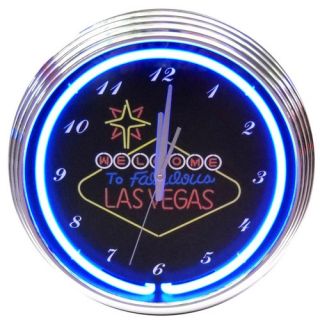 15 Las Vegas Sign Wall Clock