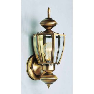 Volume Lighting 1 Light Outdoor Wall Sconce