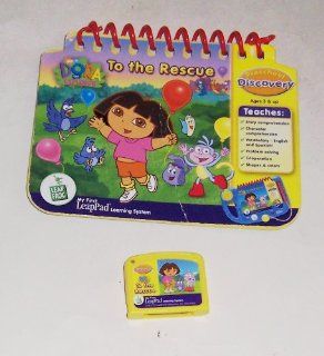 Leap Frog My First LeapPad "Dora The Explorer To The Rescue" 