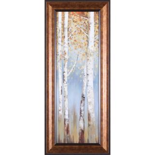 Art Effects Butterscotch Birch Trees I Framed Artwork