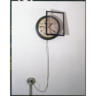 Art Studio Physics Series Clock, Outlet, and Painting on Wall (Editioned)  Archival Ink Jet  John Chervinsky