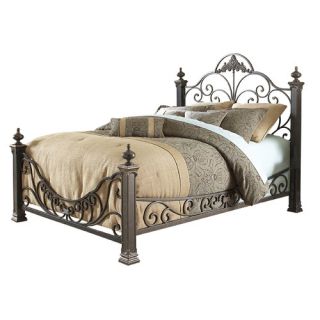 Fashion Bed Group Baroque Metal Bed
