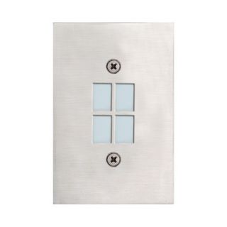 Eurofase In Wall Four Light Recessed in Satin Nickel