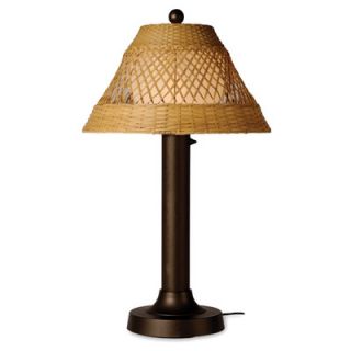 Patio Living Concepts Java Table Lamp with Shade and 3 Column