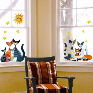 Platin Art Cats Window Sticker