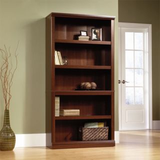 Storage 5 Shelf Bookcase in Select Cherry