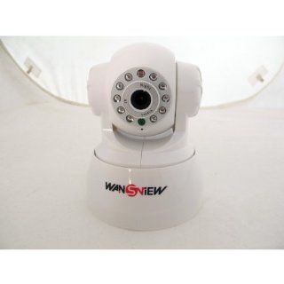 Wansview Wireless Ip Camera Network with Pan & Tilt, Night Vision, 2 Way Audio, Black, Built in Microphone, Support Colour White  Camera & Photo