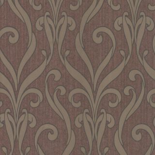 Brewster Home Fashions Serene Medusa Scroll Wallpaper
