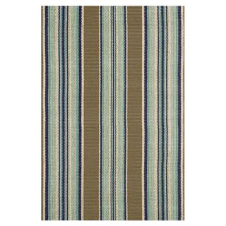 Dash and Albert Rugs Woven Yacht Pink/White Stripe Rug