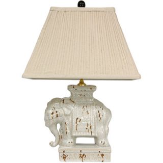 Oriental Furniture Elephant Decorative Table Lamp