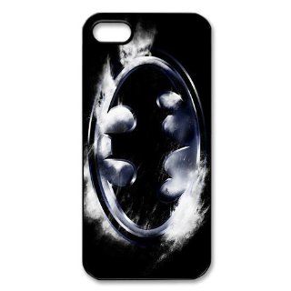 Custom Batman Logo Cover Case for IPhone 5/5s WIP 695 Cell Phones & Accessories