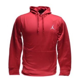 Jordan Dominate 2.0 Men's Pullover Hoodie Red 547638 695 (Size 2X) Clothing