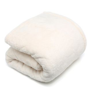 Posh Pelts Chinchilla Faux Fur Acrylic Throw Blanket and Pillow Set