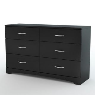 South Shore Back Bay 6 Drawer Double Dresser