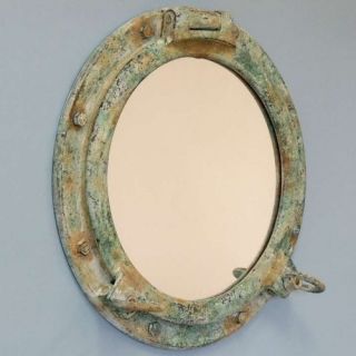 20 H x 20 W Titanic Shipwrecked Porthole Mirror