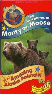 The Adventures of Monty the Moose Tundra Tails [VHS] Alaska Video Postcar Movies & TV