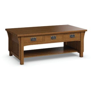 Laun FLW Cocktail Table With Three Drawers