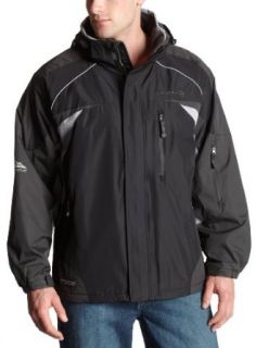 Free Country Men's Mid Weight Jacket, Black, Medium at  Mens Clothing store Outerwear