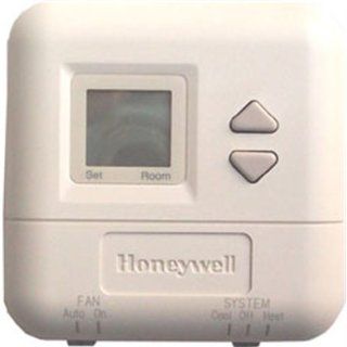 Honeywell T8400C1008 Digital Single Stage Heating and Cooling Thermostat   Programmable Household Thermostats  