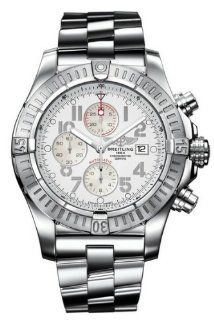 Breitling Super Avenger Chronograph Stainless Steel Mens Watch A1337011 A699 at  Men's Watch store.